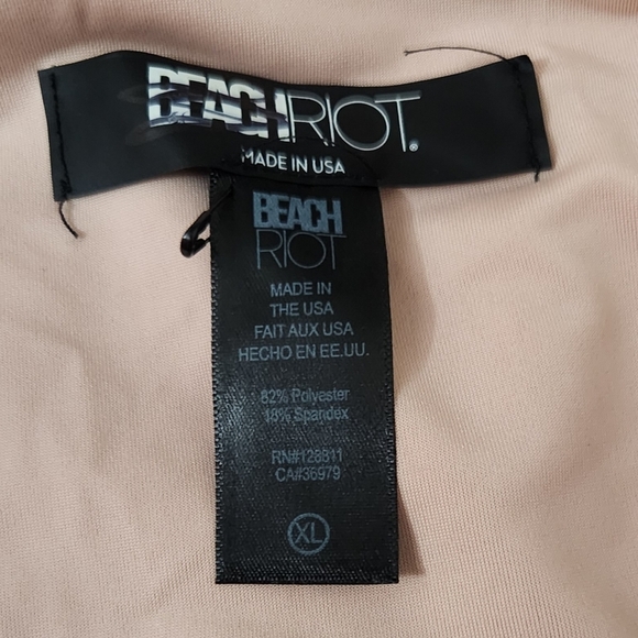 New!Beach Riot Claire One Piece Ribbed Swimsuit - Picture 11 of 12